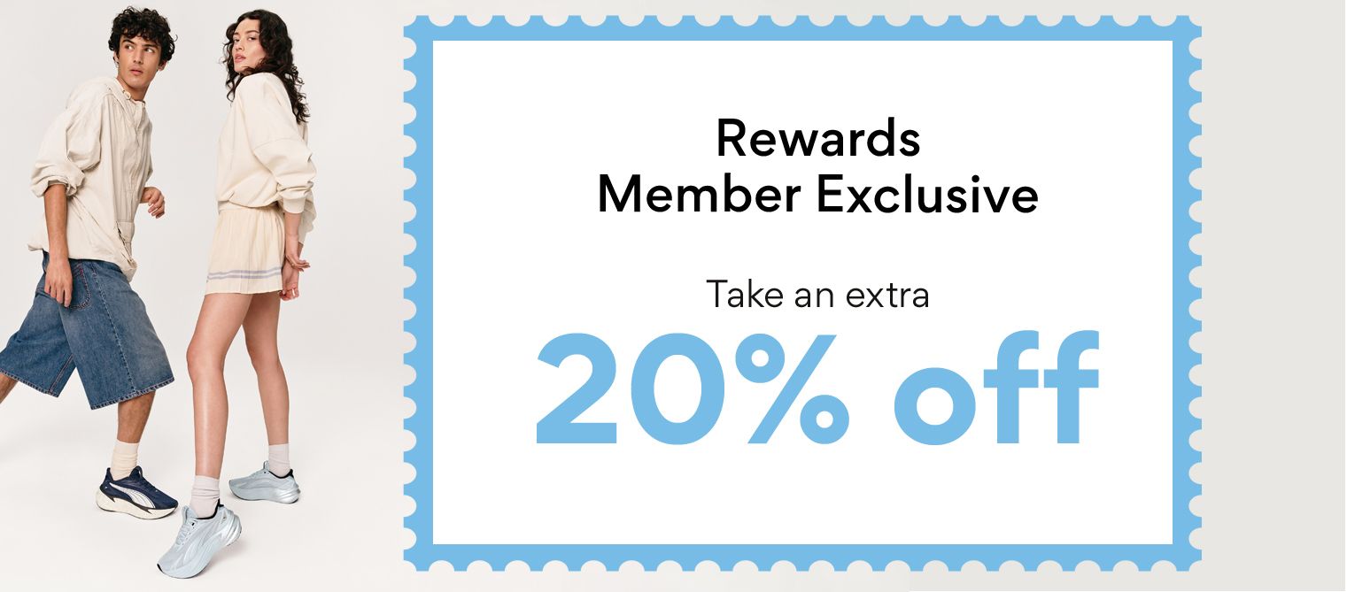 rewards member exclusive take an extra 20% off