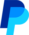 blue PayPal logo