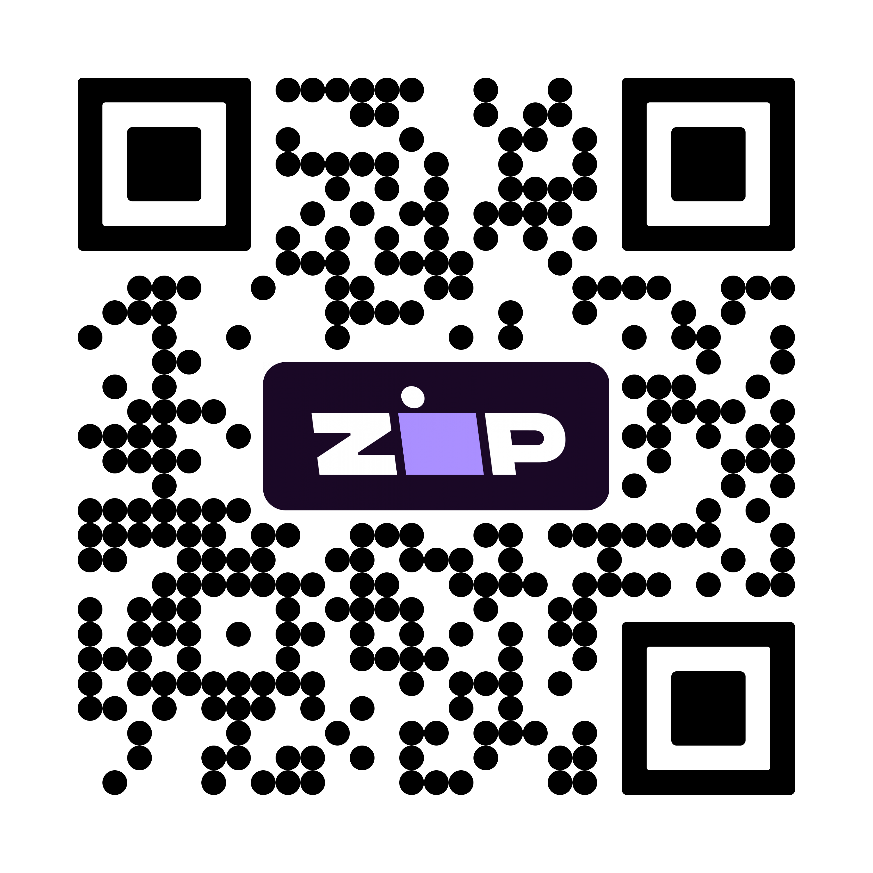 ZIP App Download QR Code