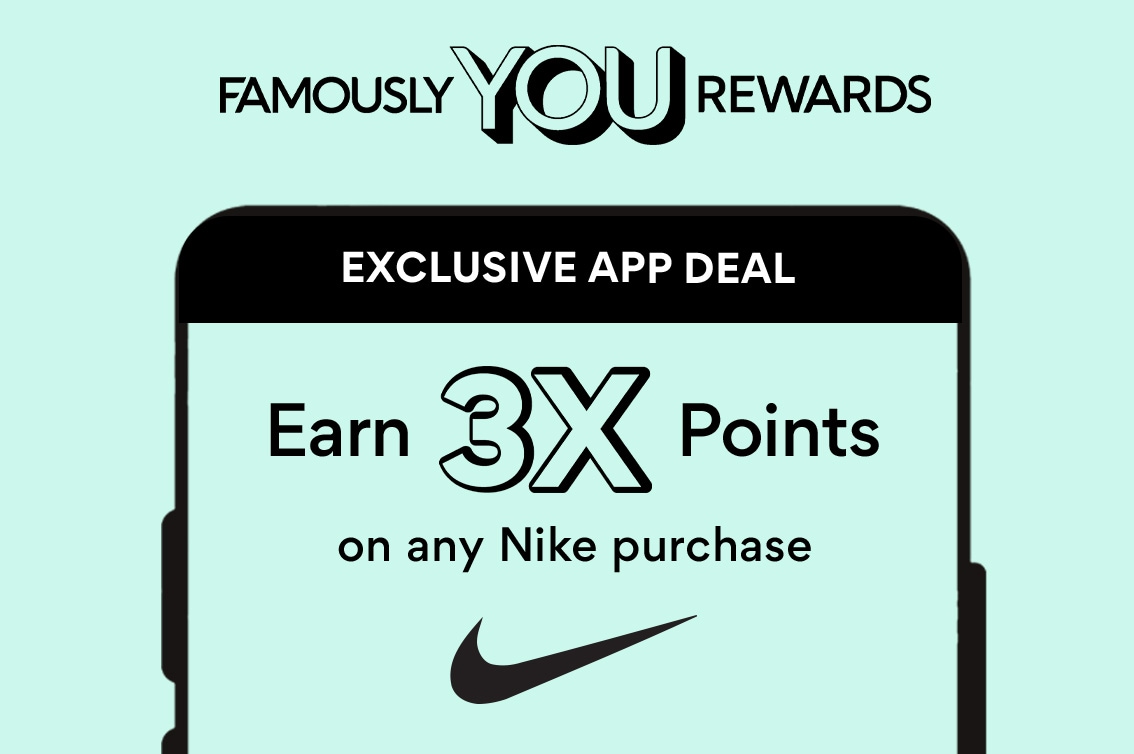 3X Points on Nike App Deal Only
