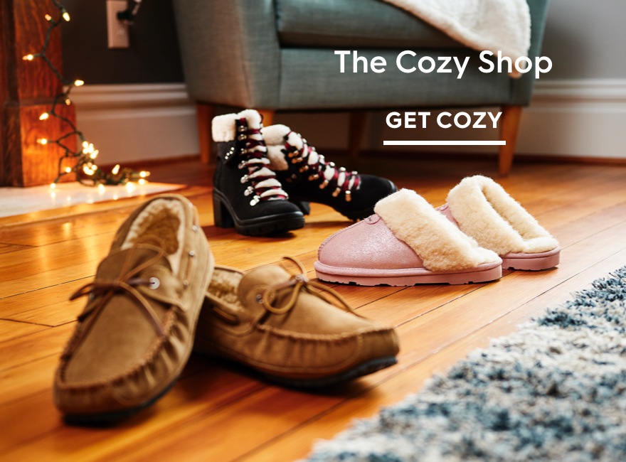 Mens and Kids Slipper and Womens Cozy Boot