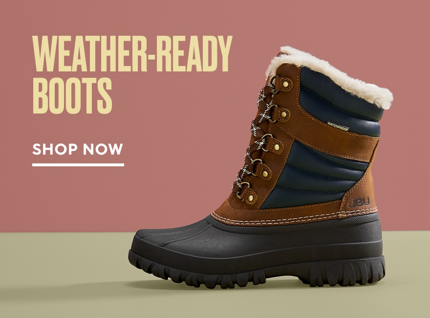 shop weather ready boots