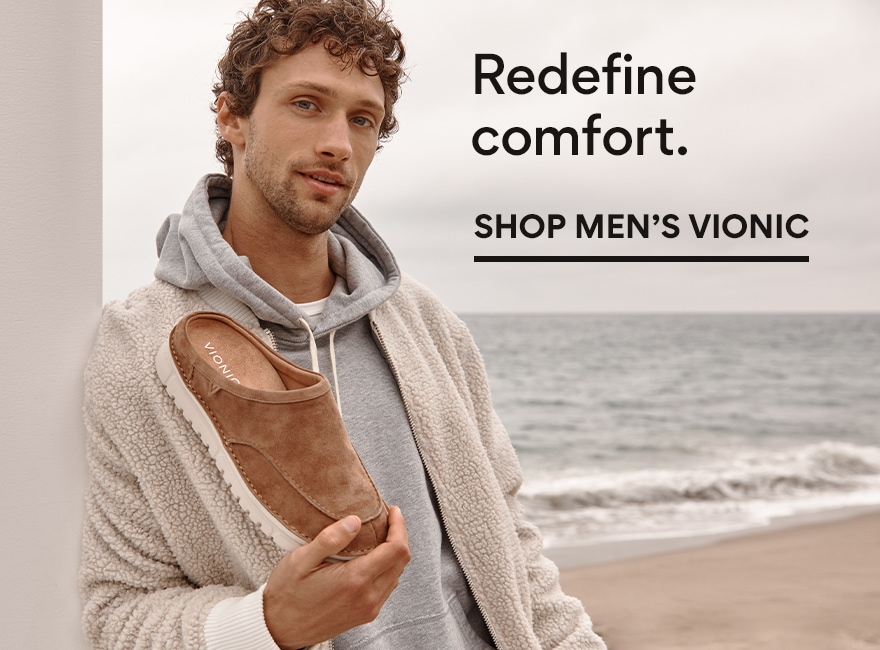 shop men's vionic shoes