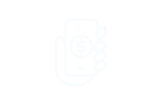 icon of hand holding a phone