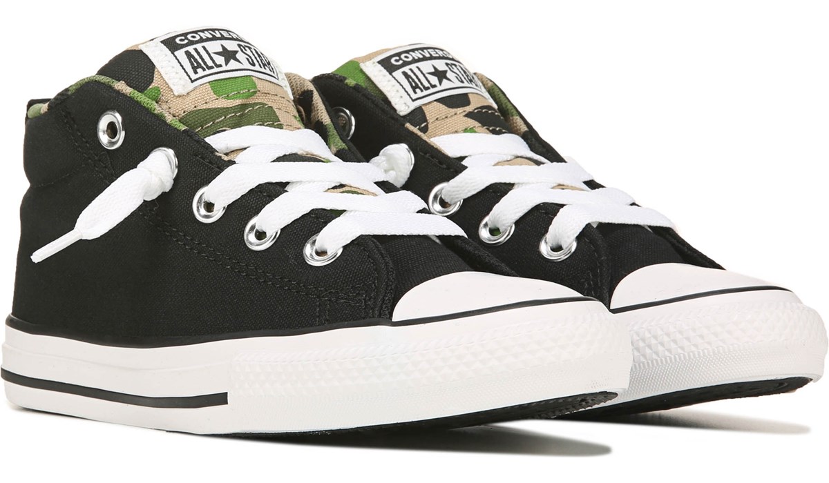 black converse famous footwear