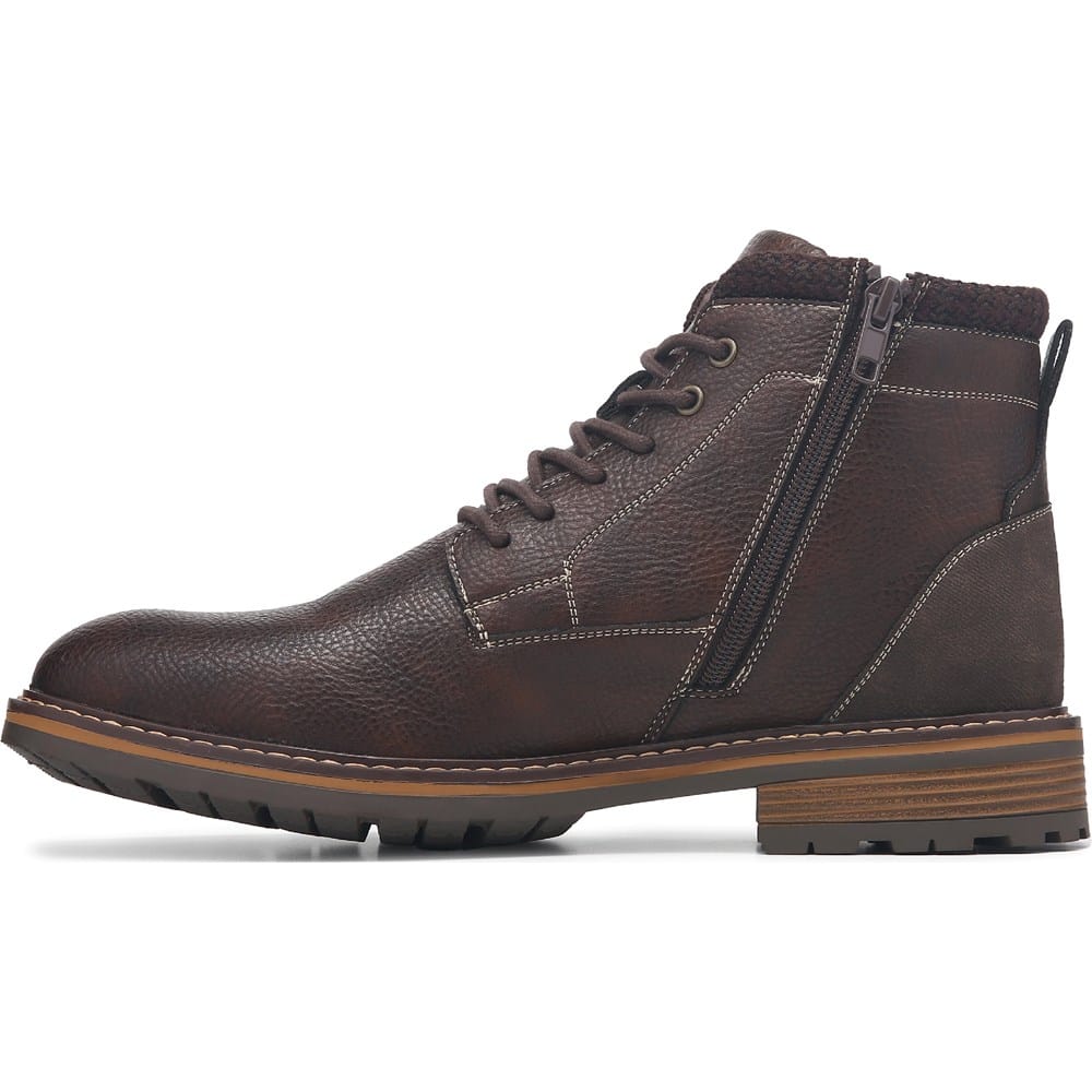 Perry Perry Ellis Portfolio Men's Sebastian Lace Up Side Zip Boot