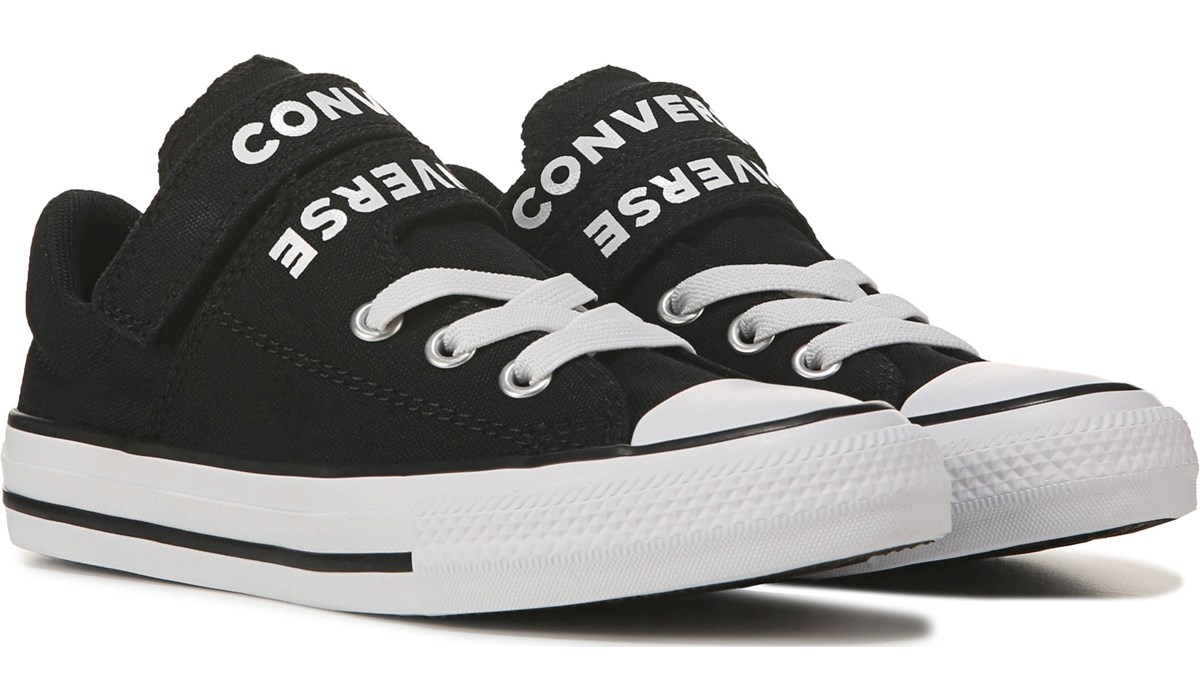 kids black converse