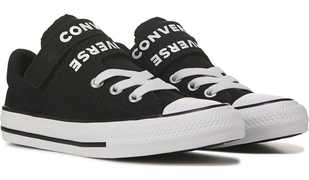 converse strap shoes