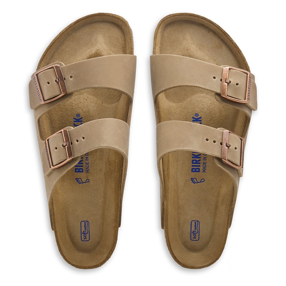 Men's Arizona Leather Soft Footbed Sandal