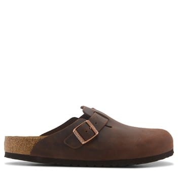 Birkenstock Men's Boston Soft Footbed Clog | Famous Footwear