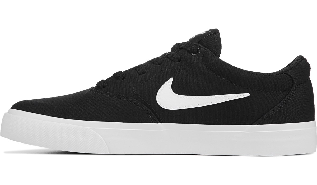 Nike Men's SB Charge Skate Shoe Black, Sneakers and Athletic Shoes ...