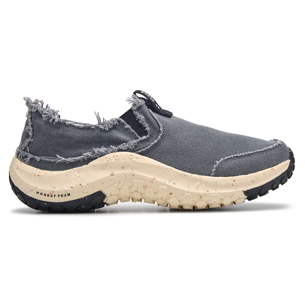 Men's Athena Moc Toe Canvas Slip-On