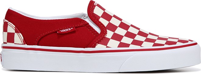 vans asher red