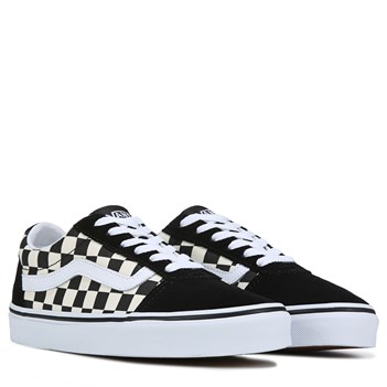 black low top vans womens