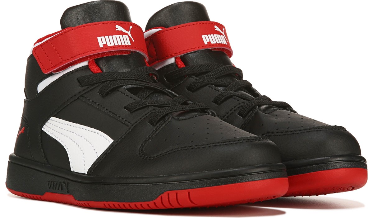 kids black sneakers
