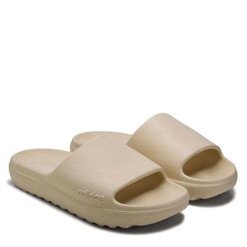 Adidas Kids' Adilette Lumia Slide Sandal Little/Big Kid Sandals (Bone) - Size 6.0 M
