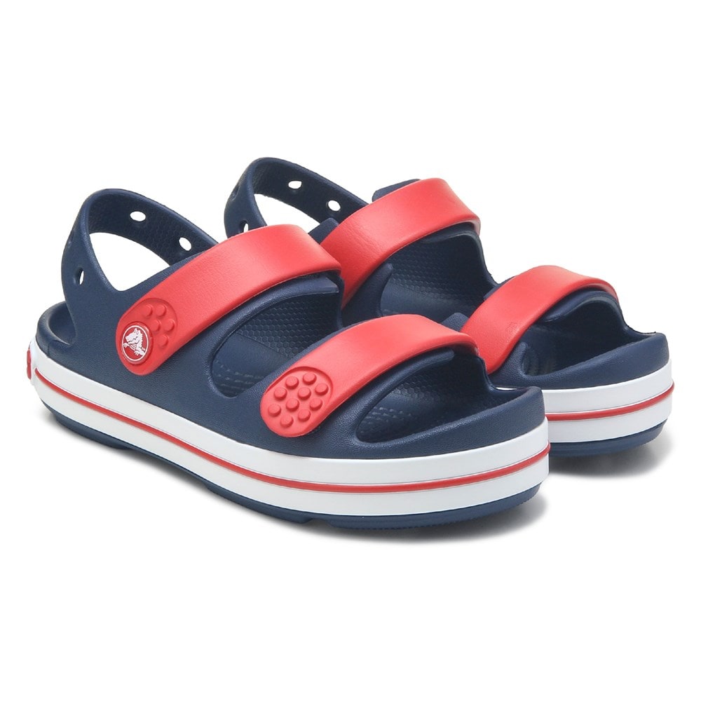 Crocs Kids' Crocband Cruiser Sandal Little Kid Famous Footwear