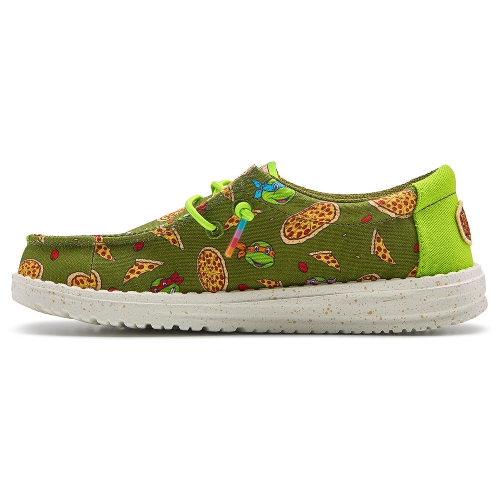 さとしくんLeon Haywood その他3枚 HEYDUDE Kids' Wally Ninja Turtles Slip On Shoes Little/Big