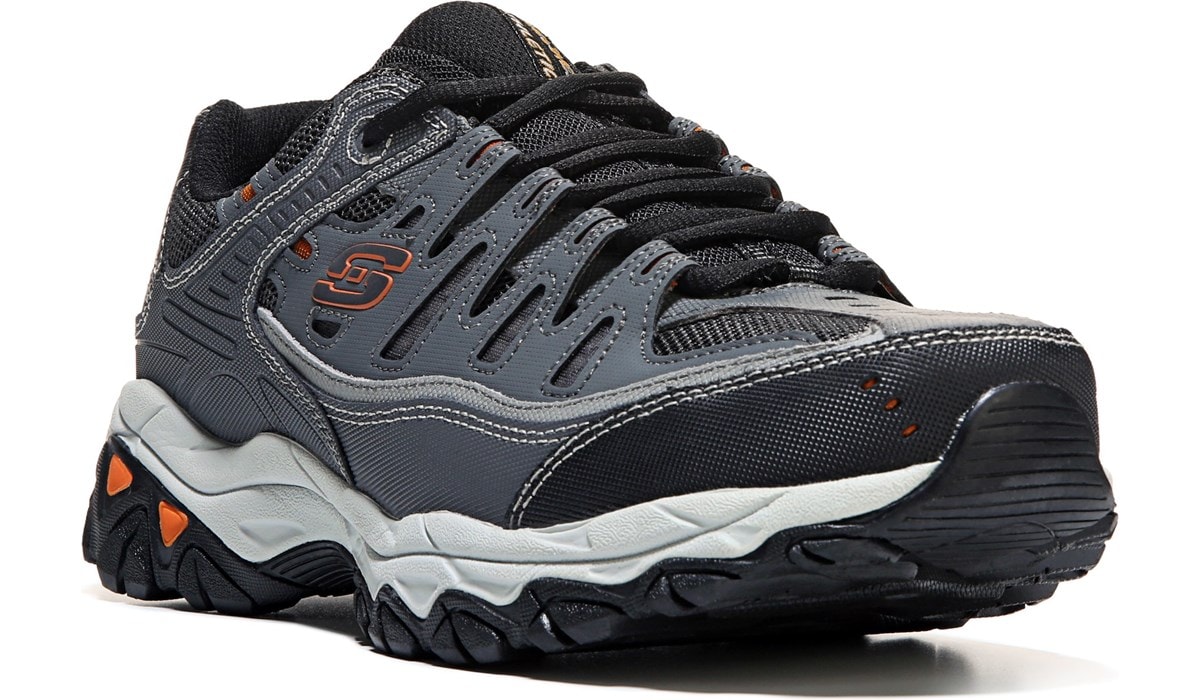 skechers men's afterburn memory foam fashion sneaker