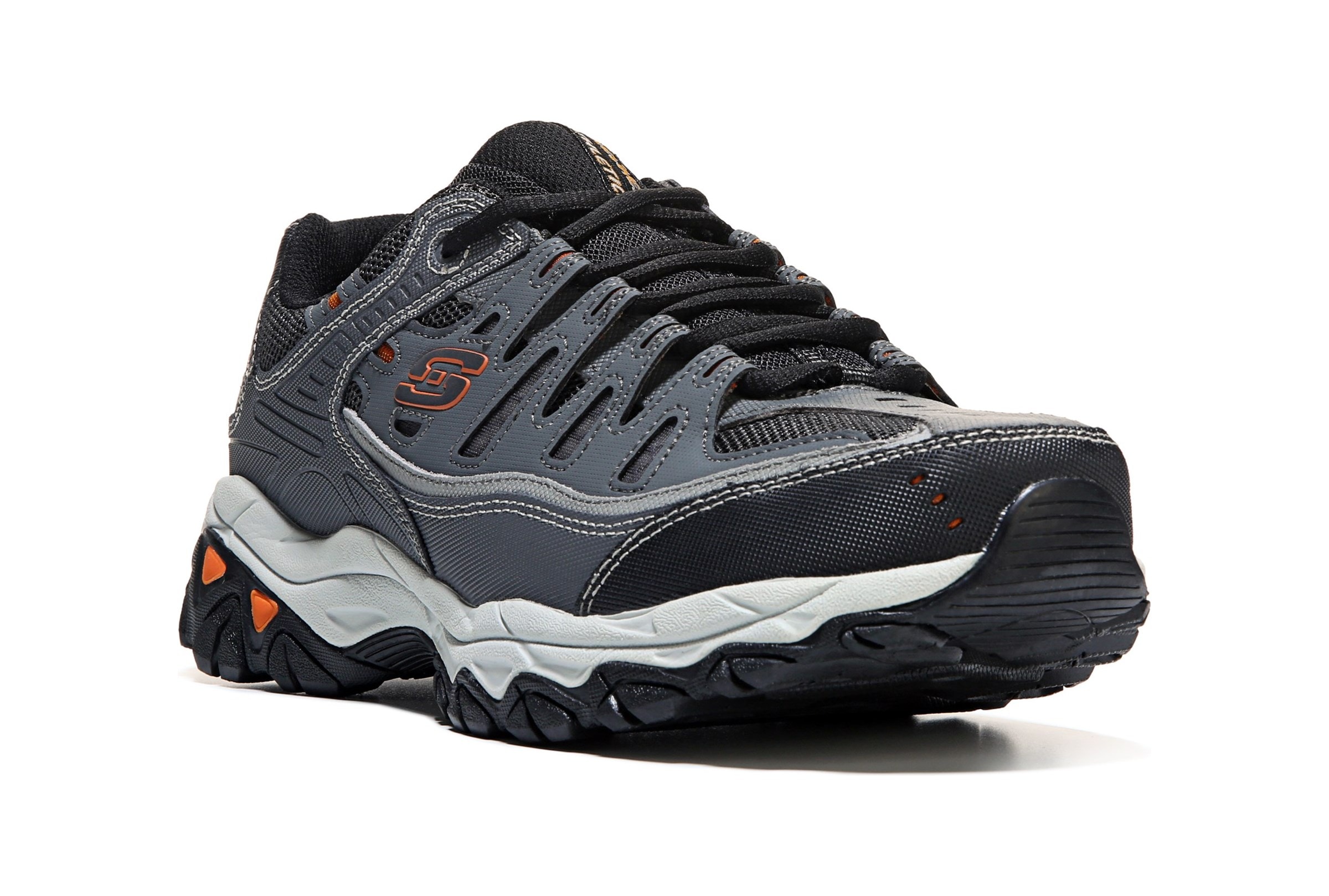 Skechers Men s After Burn Memory Foam X Wide Sneaker Famous Footwear