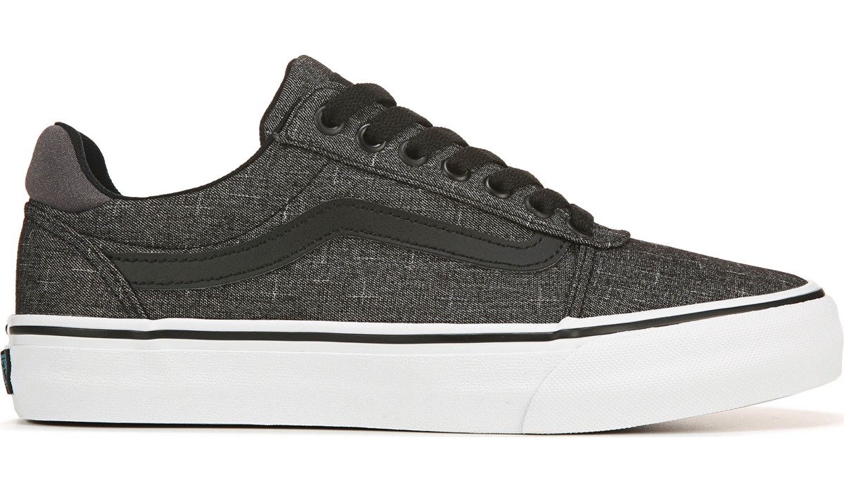 grey and black vans mens