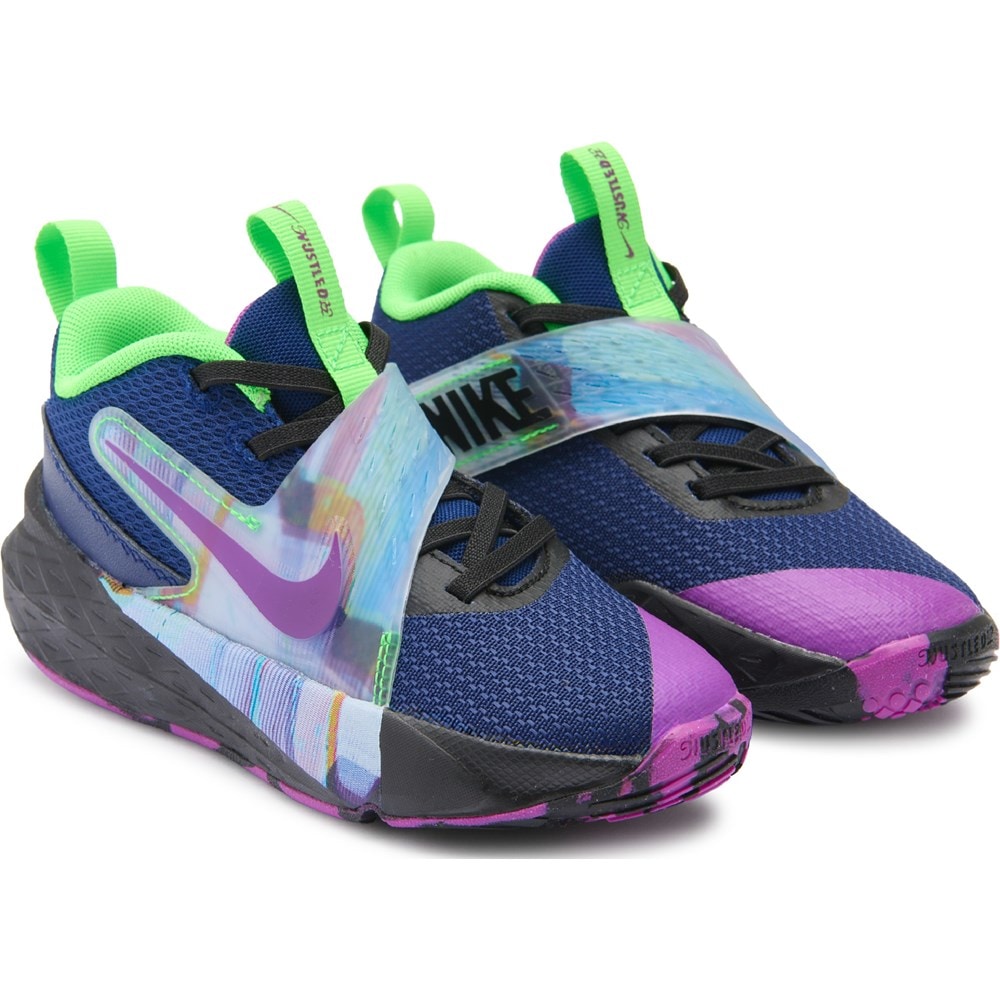 Nike Kids' Hustle 12 Basketball Shoe Little Kid Famous Footwear