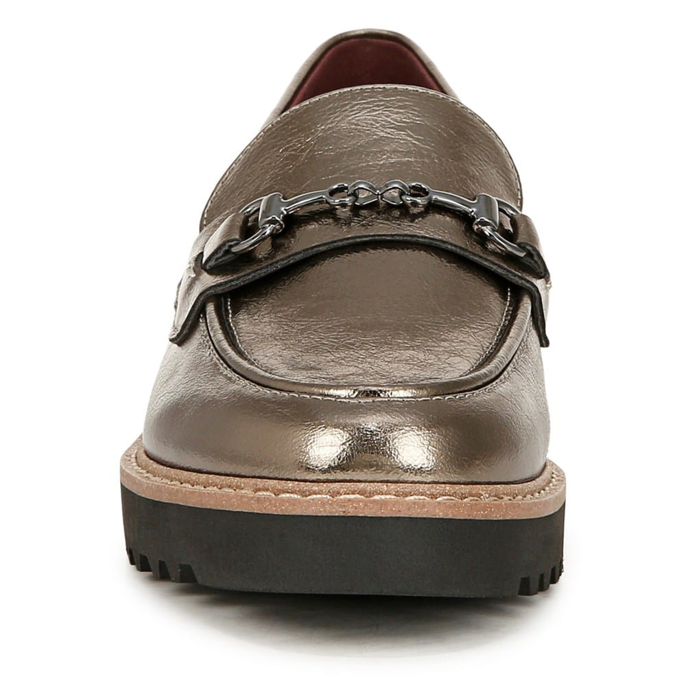 Franco Sarto Lug Soled Pewter Metallic  Loafers  NWOT\'s Franco Sarto Womens Camrynn Lug Sole Loafers Pewter 9.5M  main image 3