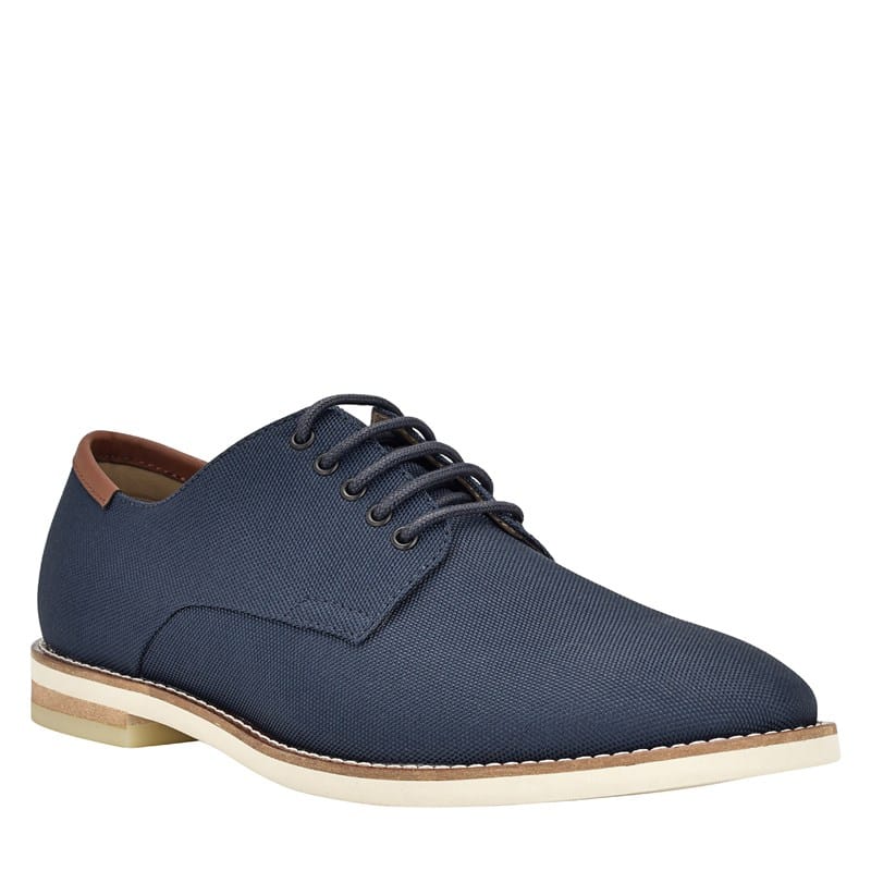 Calvin Klein Men's Adeso Plain Toe Oxford Shoes (Navy) - Size 11.5 M