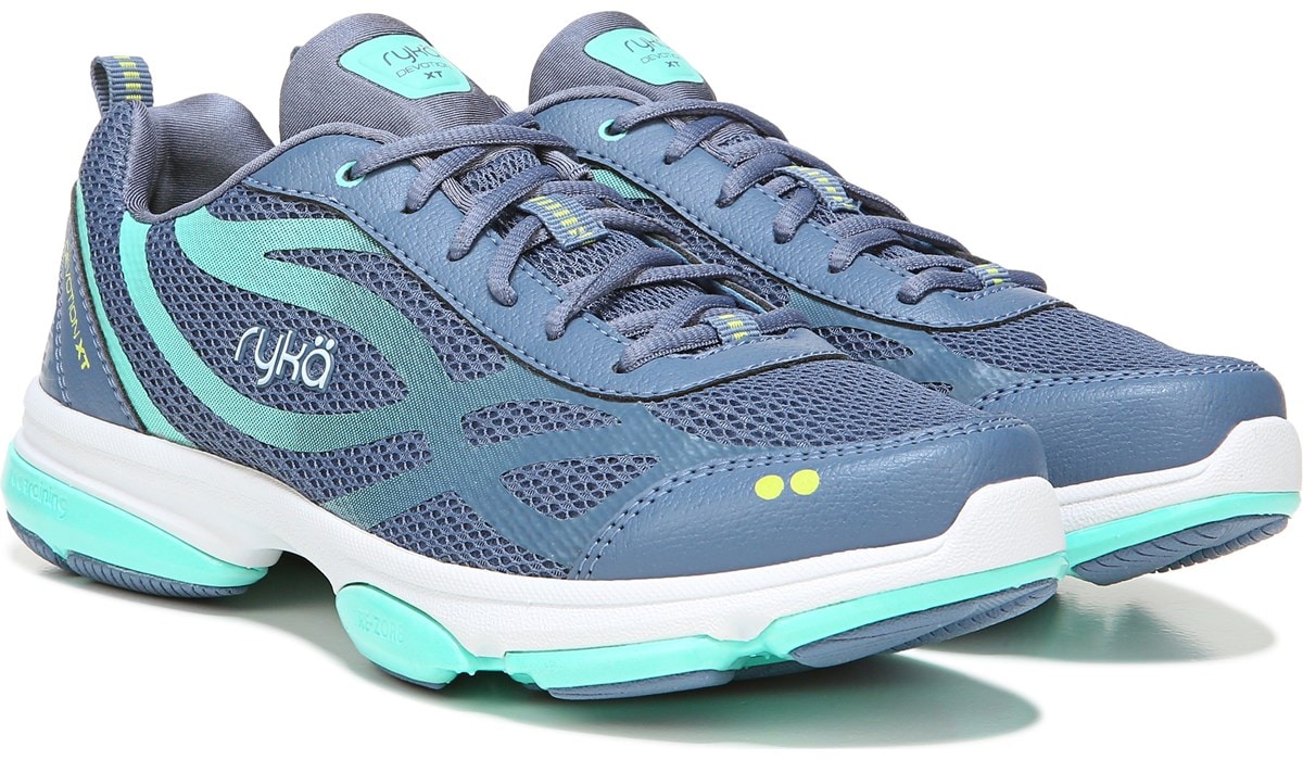 Ryka Women's Devotion XT Medium/Wide Training Shoe Navy, Sneakers and