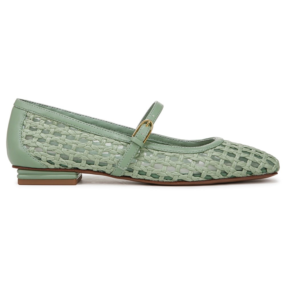 【THEAIRTOWN】stiletto flat shoes ★ Silver Metallic Pointed-Toe Slingback Flats - CHARLES & KEITH FI