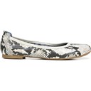 White/Black Snake Print