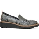 Grey/Black Snake Print