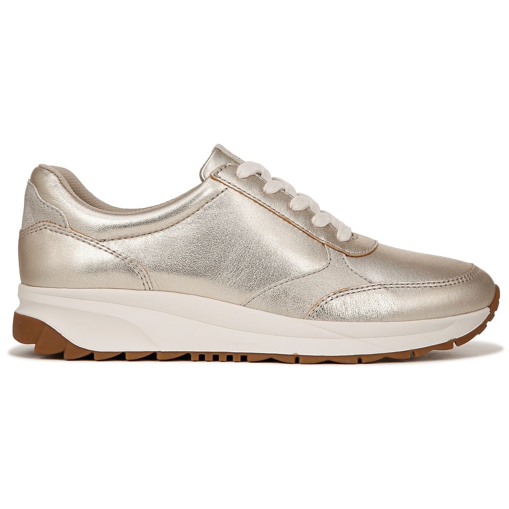 (取寄) ナチュラライザー レディース シェイ Naturalizer women Naturalizer Shay Champagne Leather Naturalizer Women's Shay Lace Up Sneaker | Famous Footwear