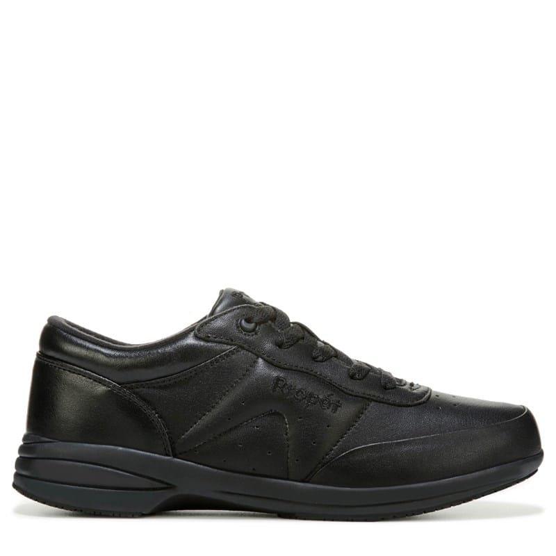 Propet Women's Washable Walker Walking Shoes (Black Leather) - Size 8.5 B