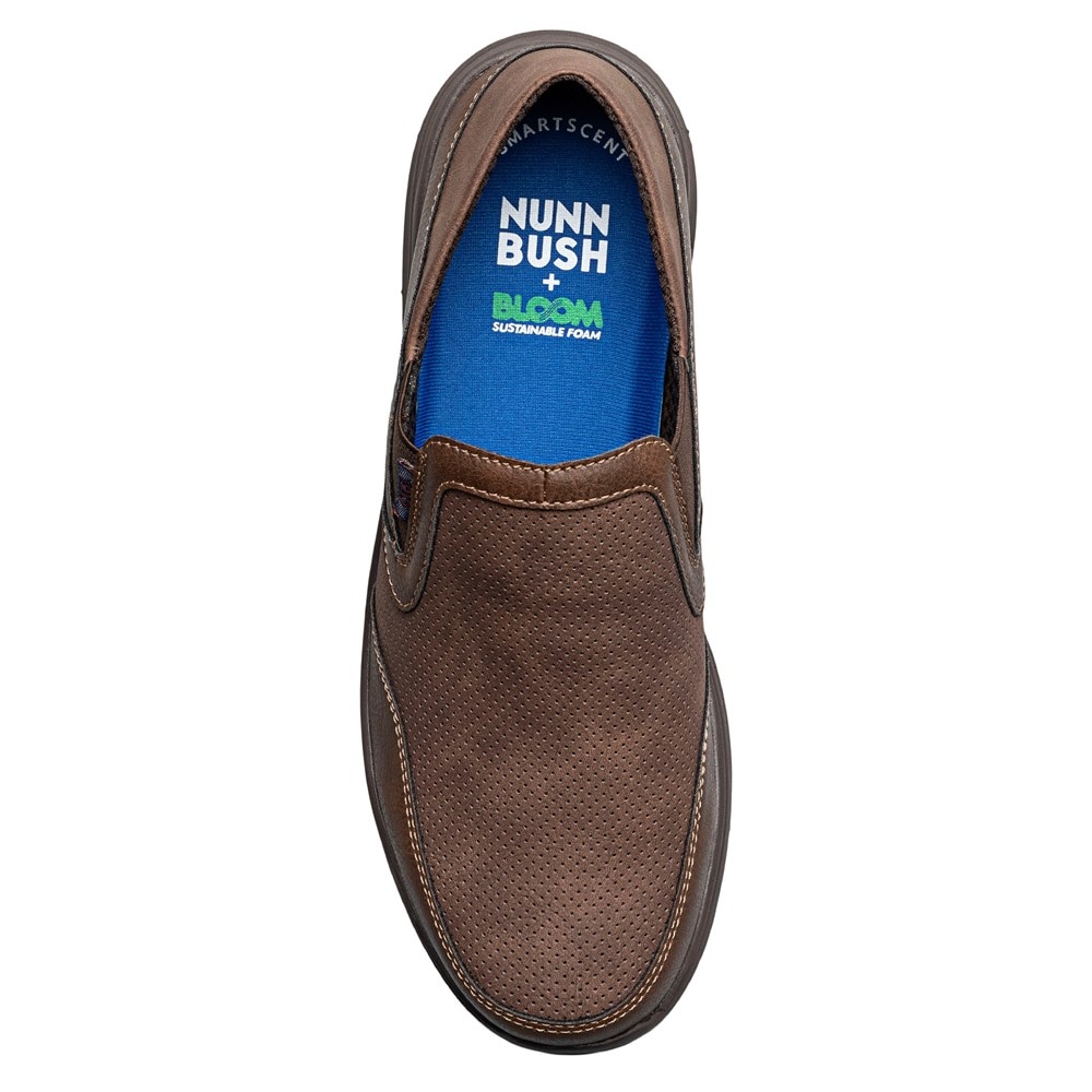 Nunn Bush Men's Conway Moc Toe Slip On | Famous Footwear