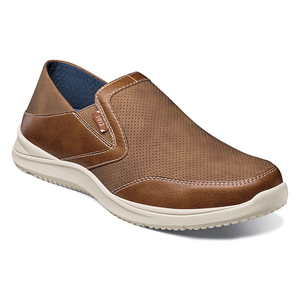 Nunn Bush Men's Conway Moc Toe Slip On | Famous Footwear