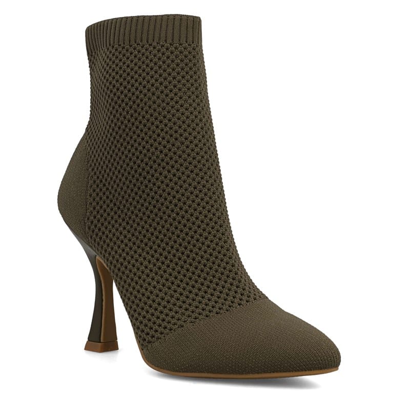 Mia Women's Pamilla Dress Booties (Khaki) - Size 6.5 M