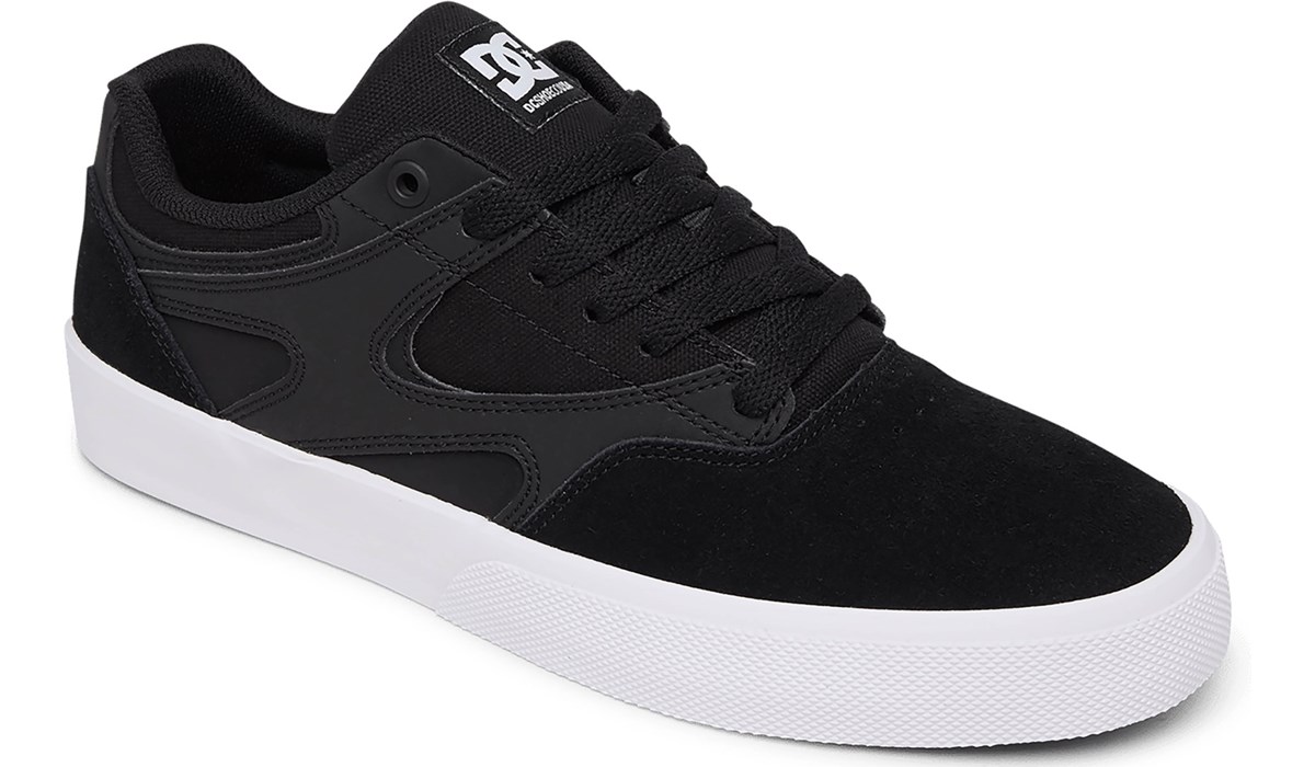 DC Kalis Vulc ADYS300569 Mens Gray Suede Lace Up Athletic Skate Shoes 