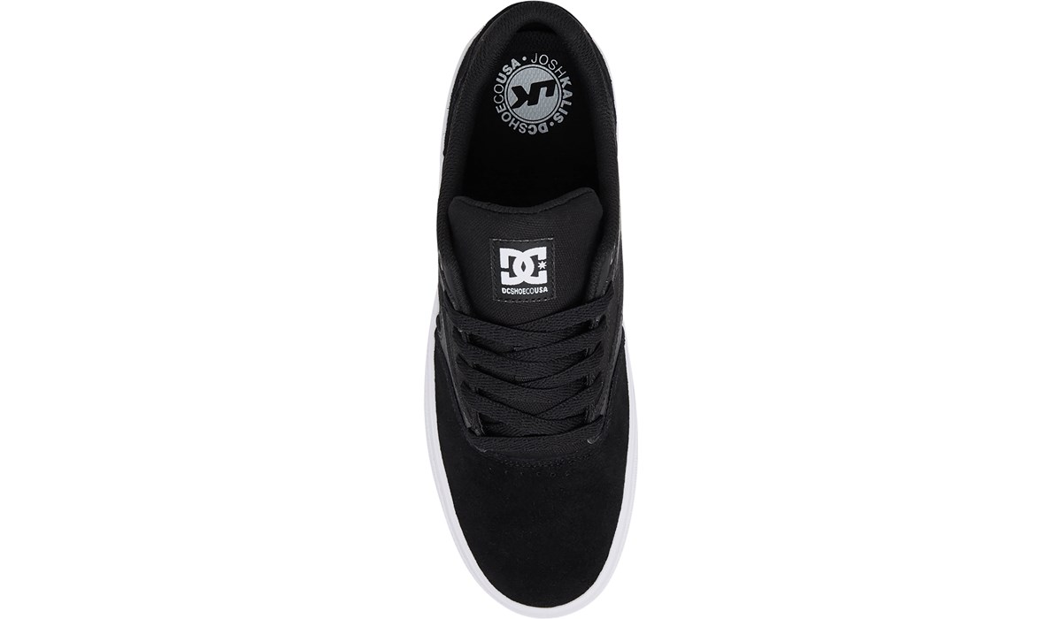 DC Shoes Men's Kalis Vulc Skate Shoe White, Sneakers and Athletic 