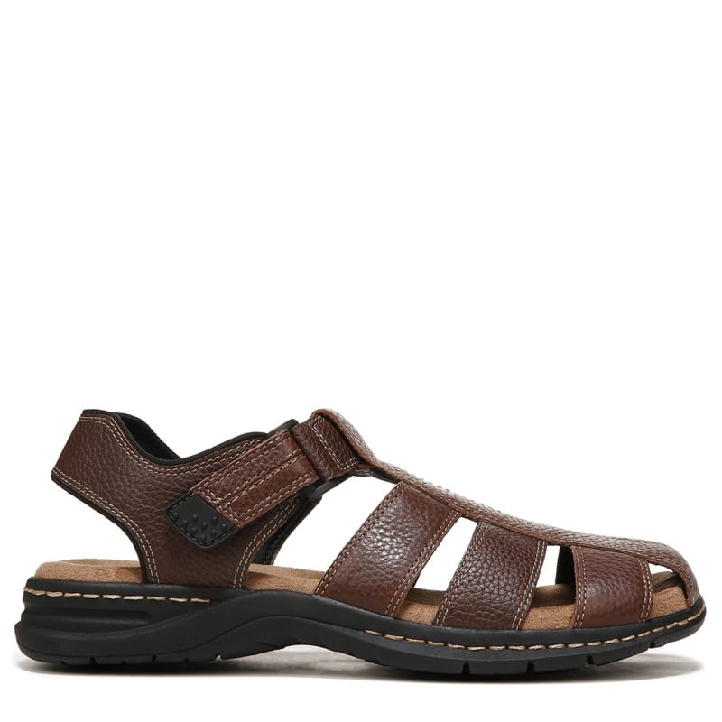 Dr. Scholl's Men's Gaston Fisherman Sandal, Brown