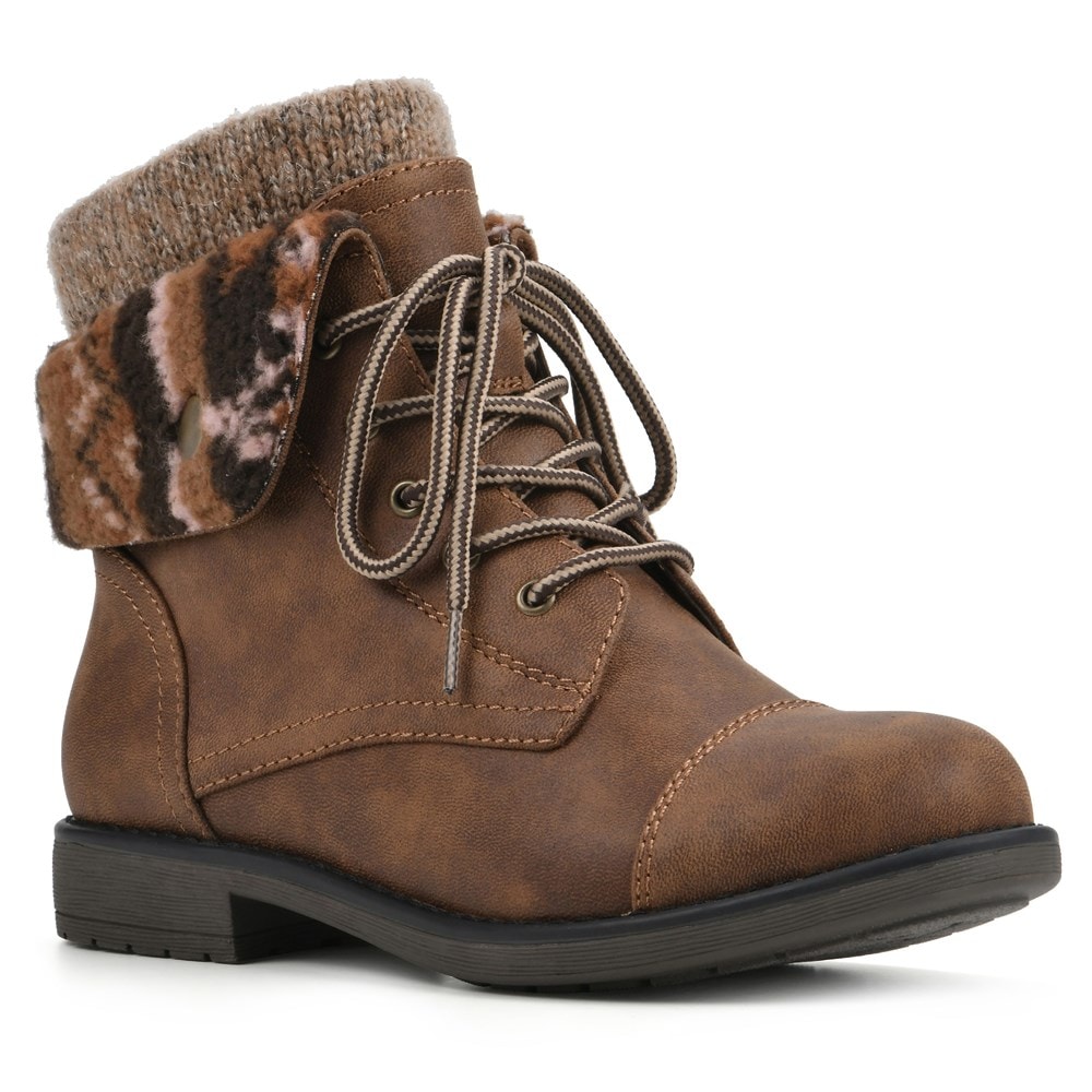 Cliffs by White Mountain Women s Duena Wide Combat Boot Famous