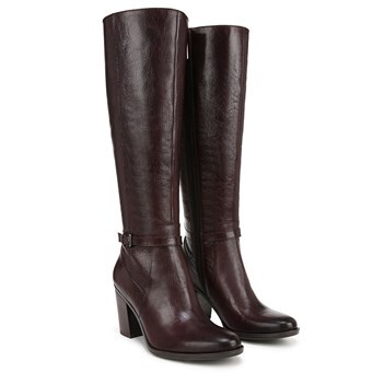 Naturalizer Women's Kalina Wide Calf Block Heel Knee High Boot