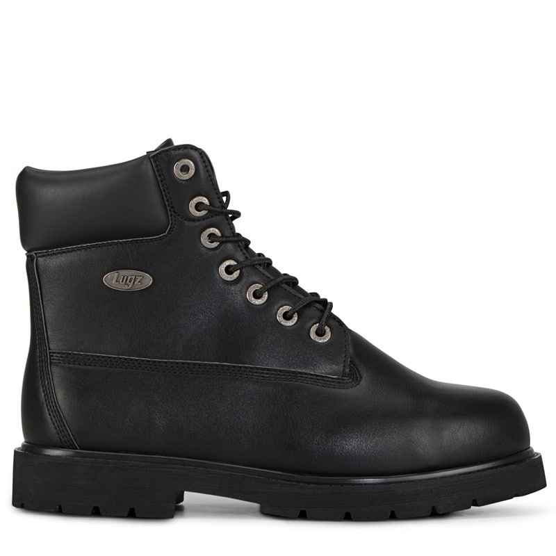 "lugz Men's Drifter 6" Steel Toe Wide Work Boots (Black) - Size 11.0 W