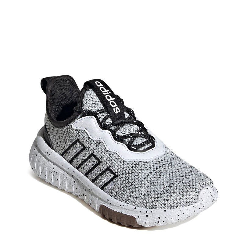 Adidas Kids' Kaptir Flow 2.0 Running Shoe Little/Big Kid Shoes (White/Black/White) - Size 13.0 M