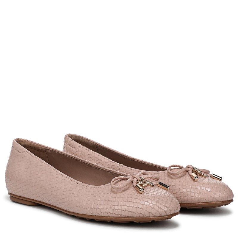 Naturalizer Women's Ashlyn Ballet Flat Shoes (Cameo Pink Pink Leather) - Size 9.5 M