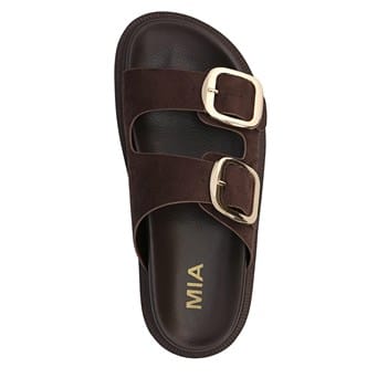 MIA Women's Gen Double Buckle Slide Sandal | Famous Footwear