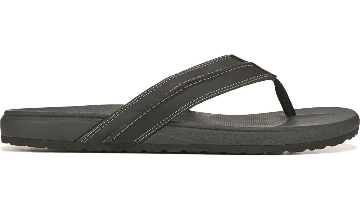 famous footwear mens flip flops