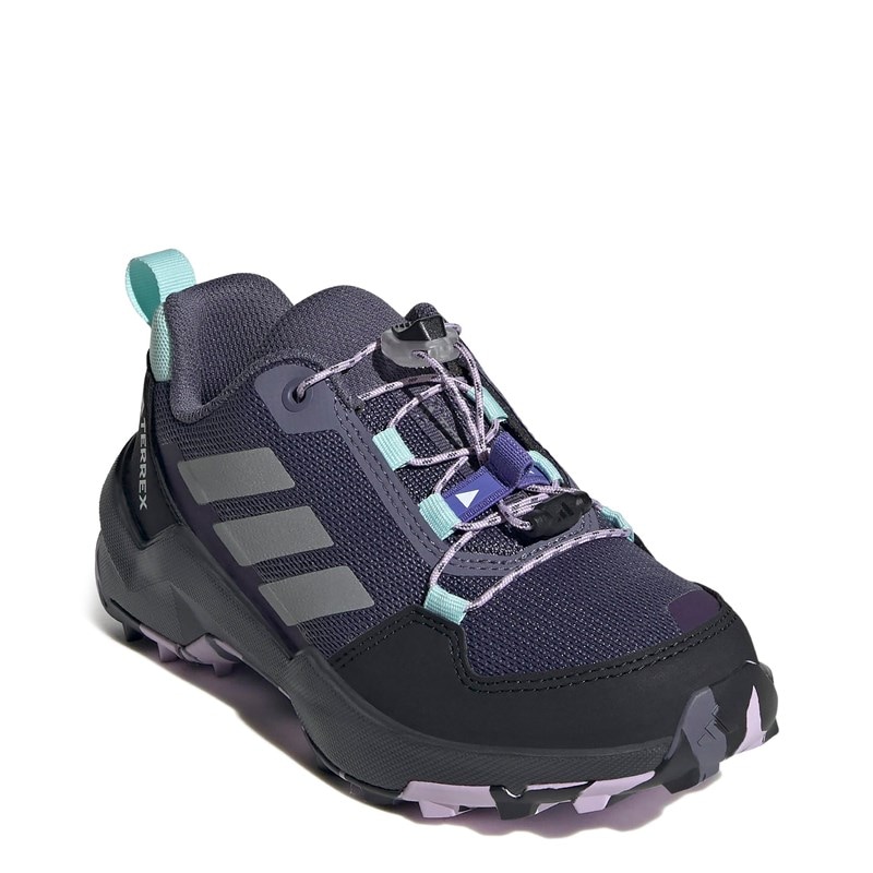 Adidas Kids' Terrex Ax4 Hiking Shoe Little/Big Kid Shoes (Violet/Silver/Plum) - Size 13.5 M
