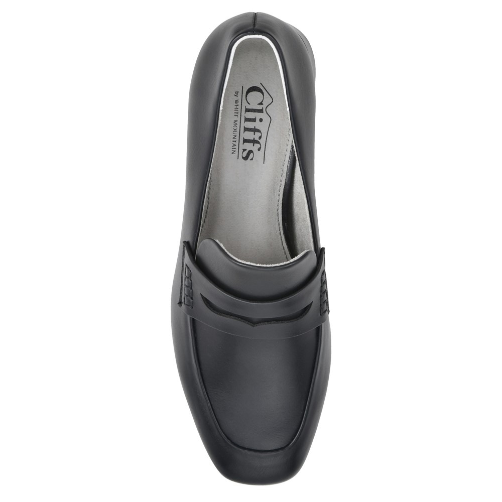 Cliffs by White Mountain Women s Quiana Block Heel Loafer Famous