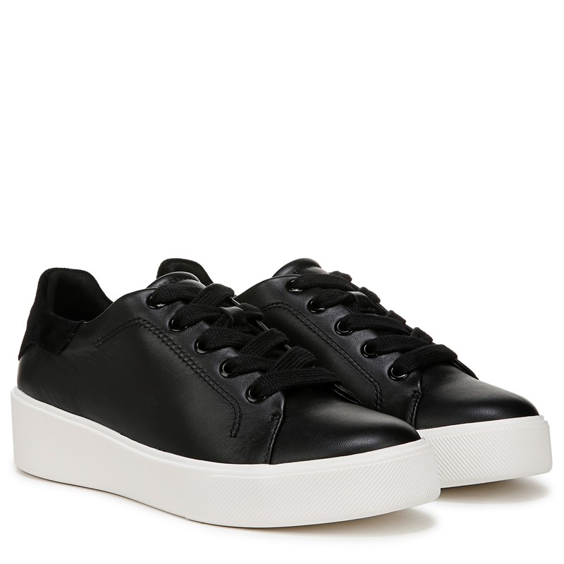 Naturalizer Women's Morrison 2.0 Lace Up Sneakers (Black Leather) - Size 10.0 W